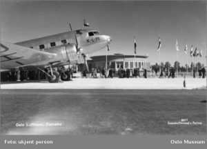 DC-2 on Fornebu